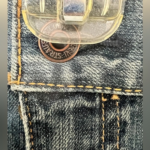 Mens Levi Strauss Jeans size 52” Waist 30” Length In Great Condition Like New. - Picture 13 of 16